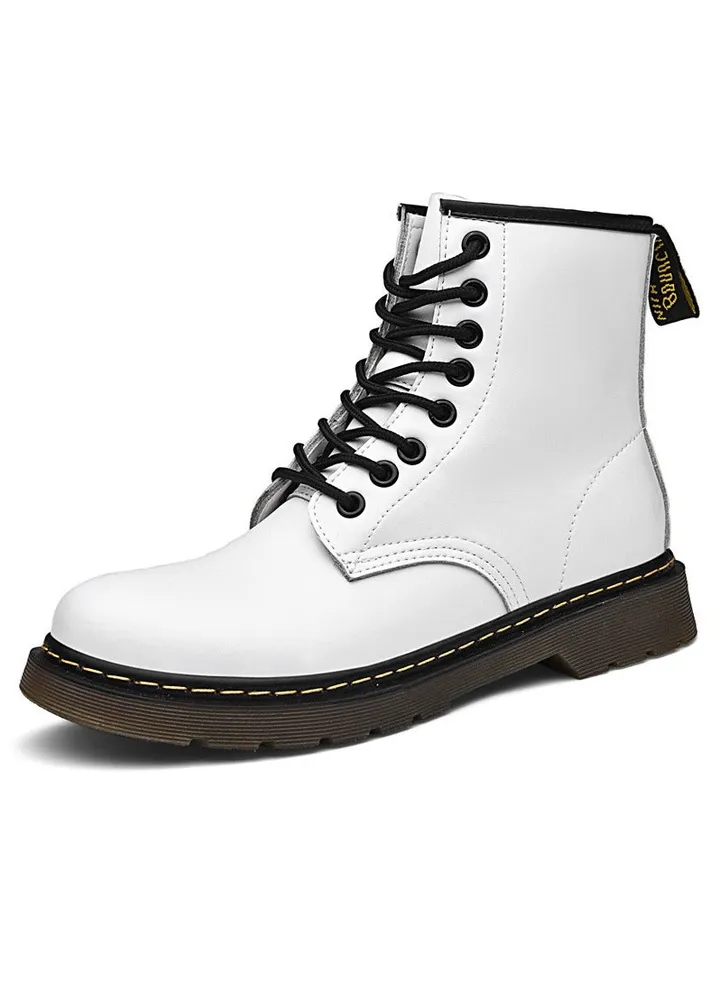 New Men's Casual Leather Boots