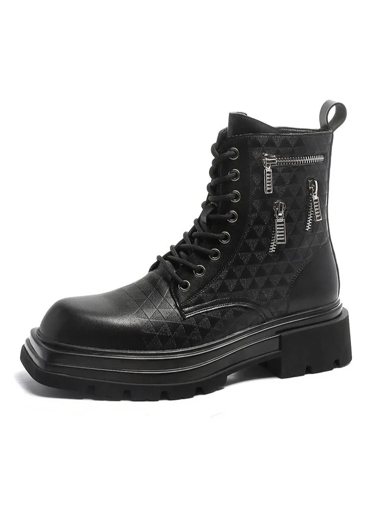 New Youth Fashion Thick Sole High Top Boots