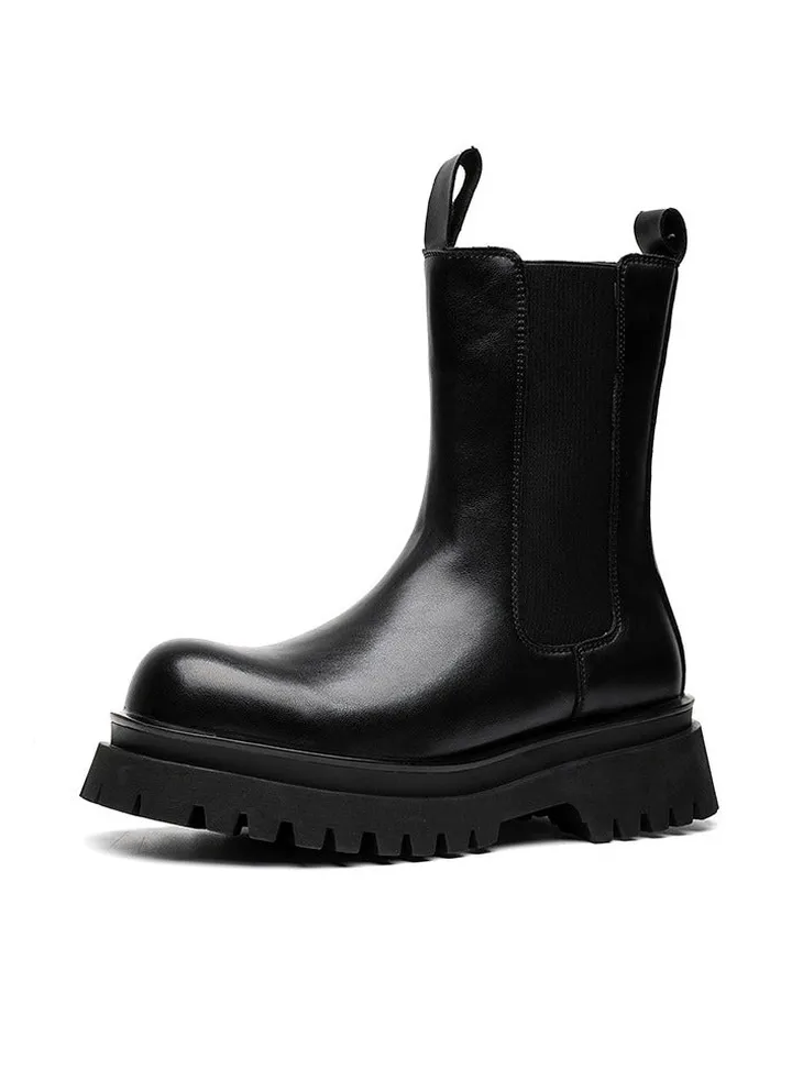 New Thick Sole Elevated Casual Martin Boots
