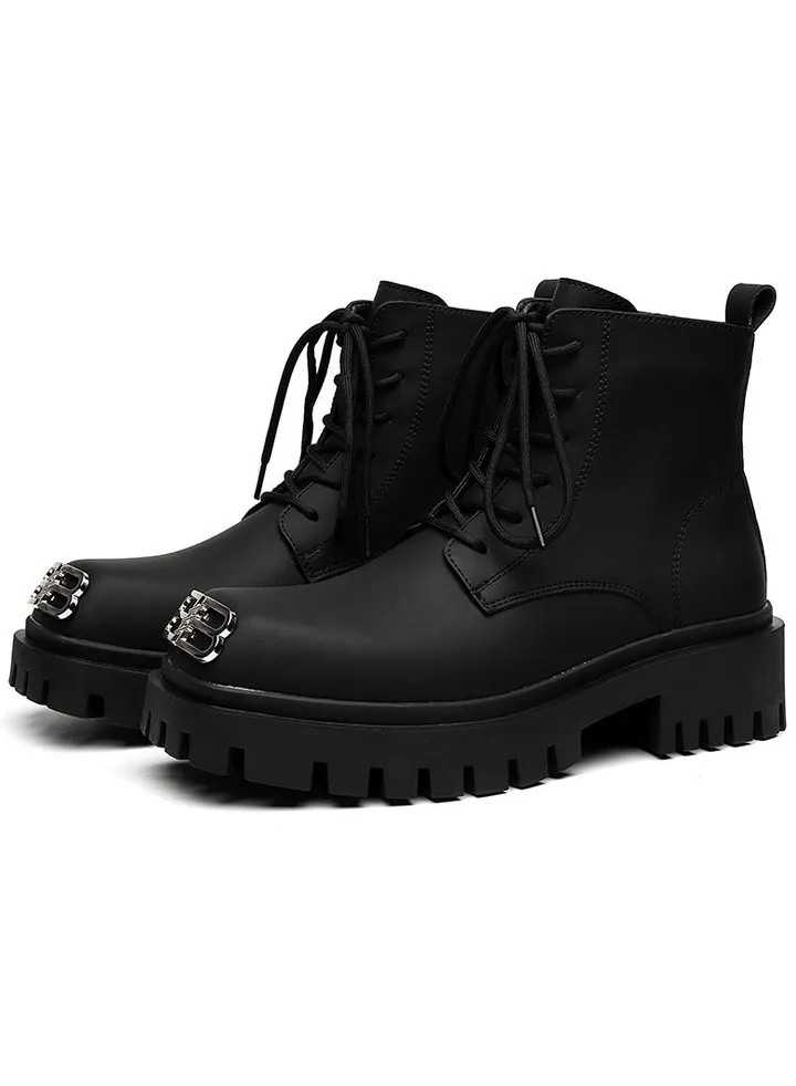 New Youth Fashion Thick Sole High Top Boots