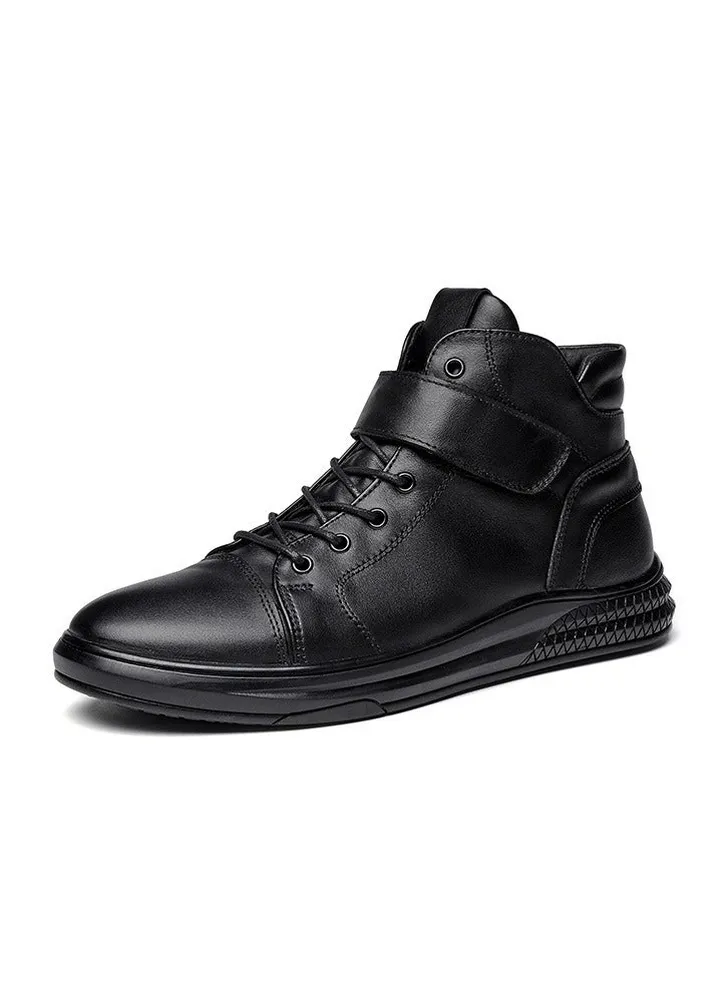 New Men's Casual Leather Boots