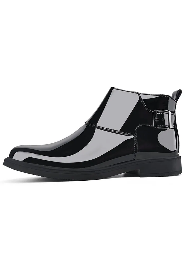 New Men's Casual Leather Boots