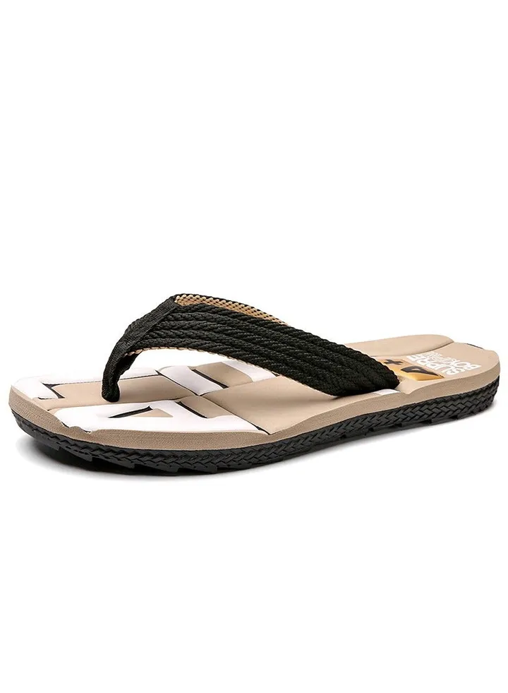 New Fashionable Herringbone Beach Slippers