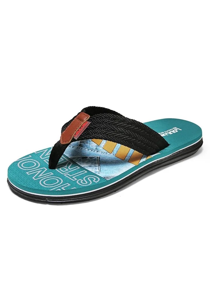 New Fashionable Herringbone Beach Slippers