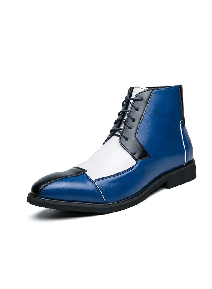 New Men's Casual Leather Boots
