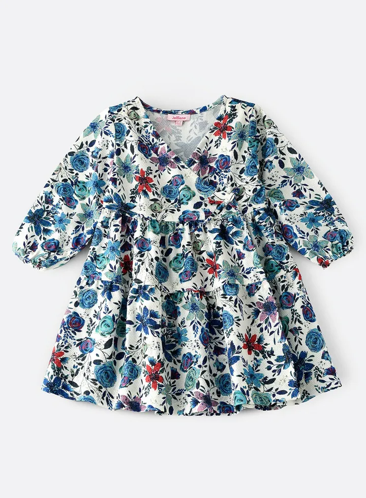 Aop woven dress