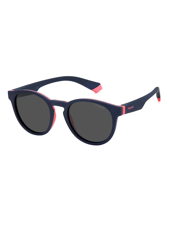 Round Sunglasses Pld 8048/S Blue Pink 45
