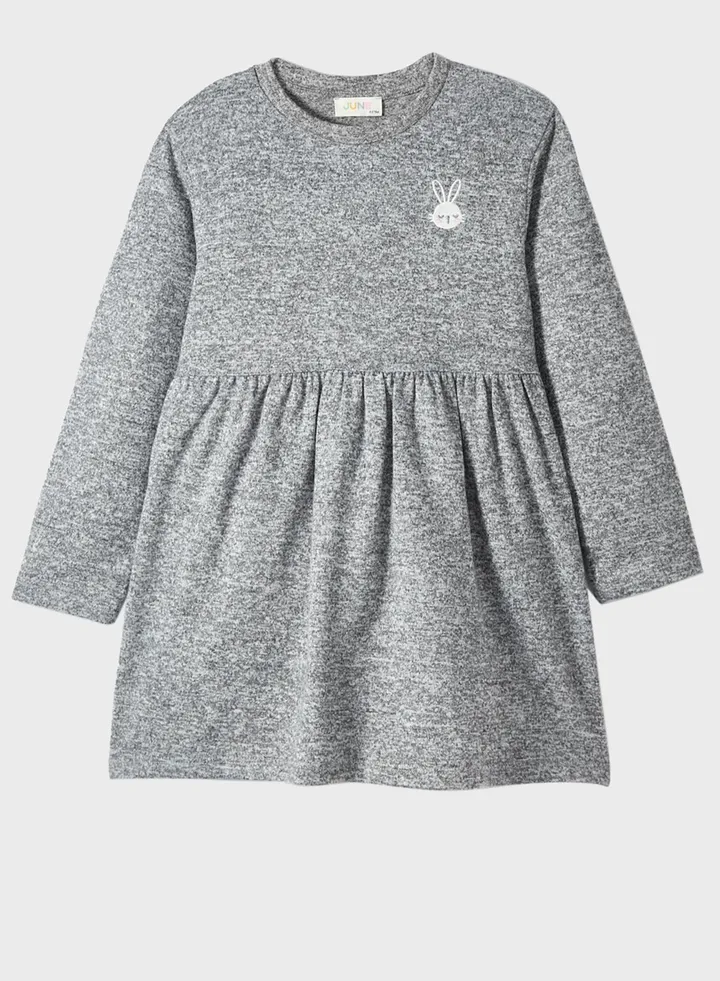 Kids Floral Tiered Dress