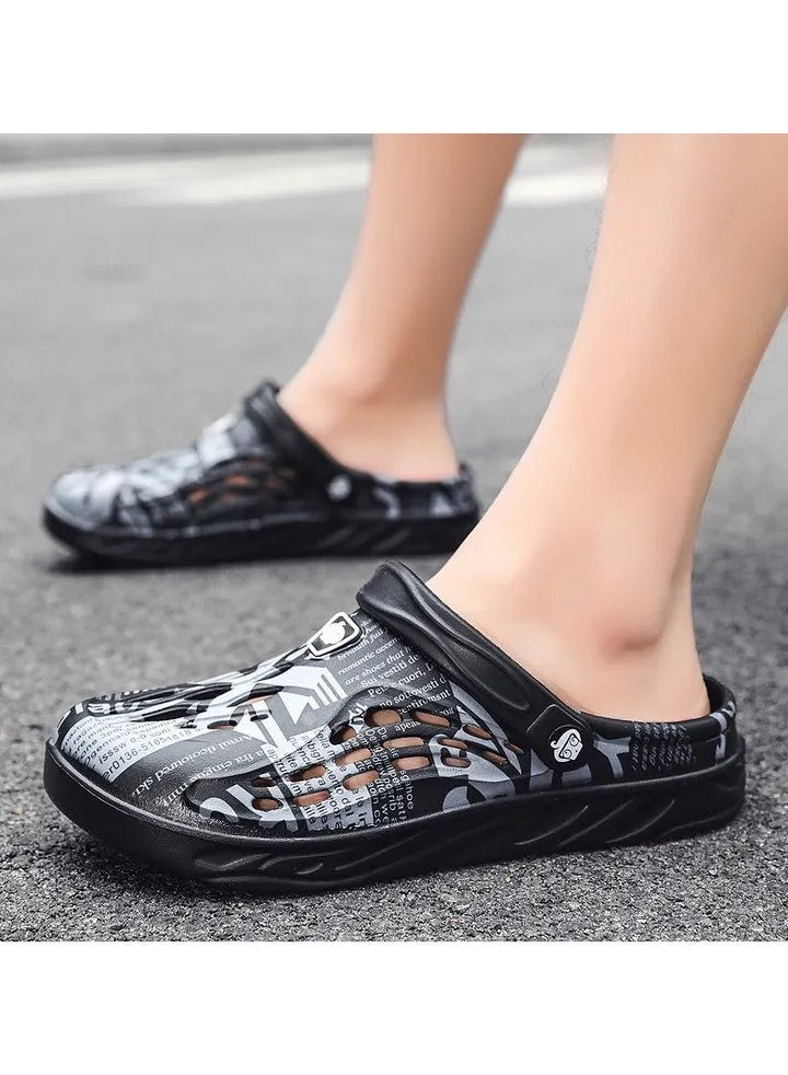 Men's Large Size Outdoor Casual Sandals Slippers Beach Shoes