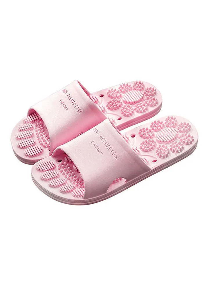 Anti-skid Massage Summer Slippers Pink