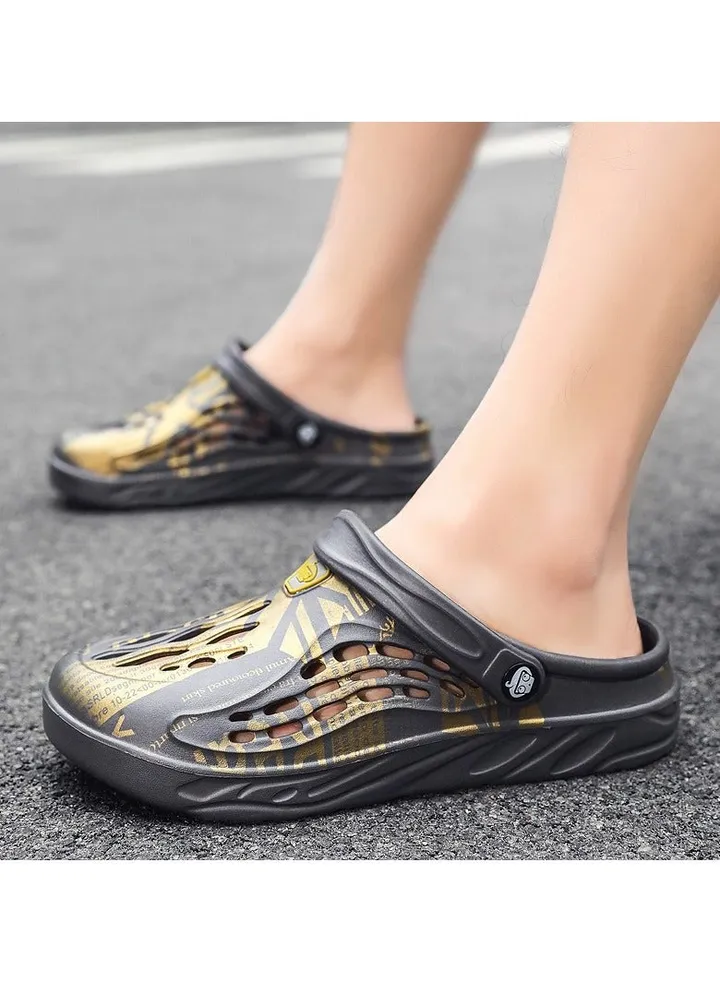 Men's Large Size Outdoor Casual Sandals Slippers Beach Shoes