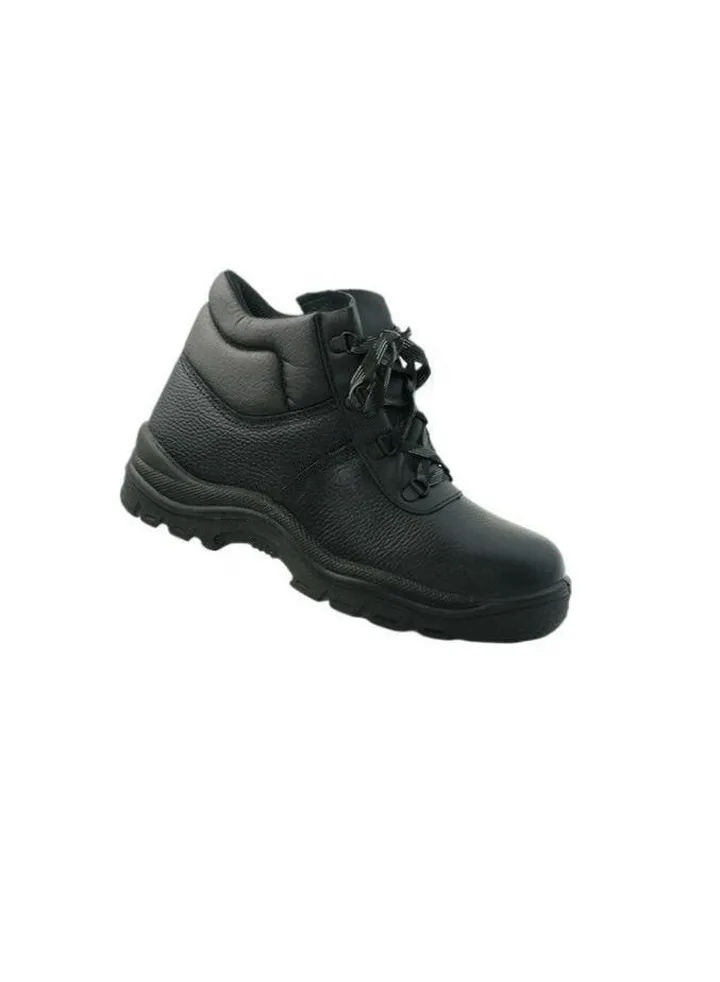 Genuine Leather Atlanta S1P High Ankle Men Safety Shoes Heat And Oil Resistant