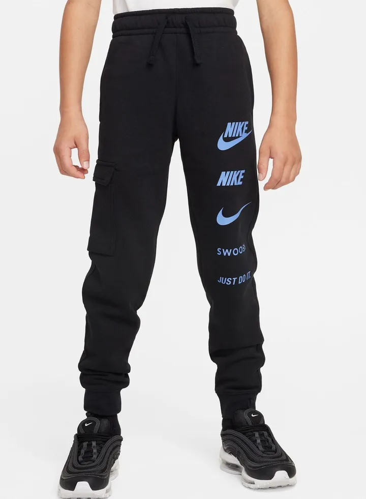 Kids Fleece Cargo Pants