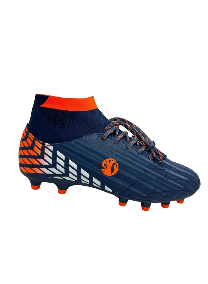 New High Top Anti slip Football Shoes, High Top Lace-Up