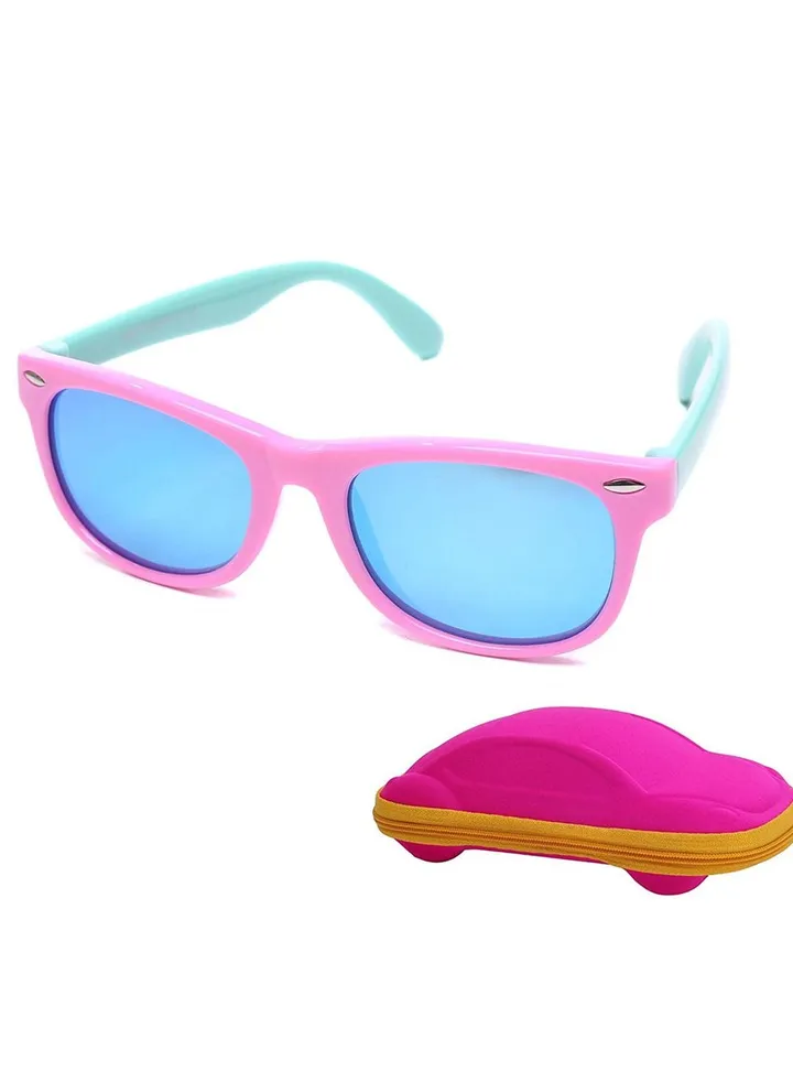 Kids Polarized Sunglasses Rubber Flexible Shades Age 3-9