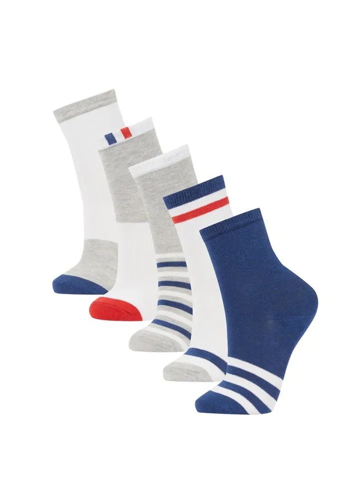 Boy High Cut Socks - 5 Pack