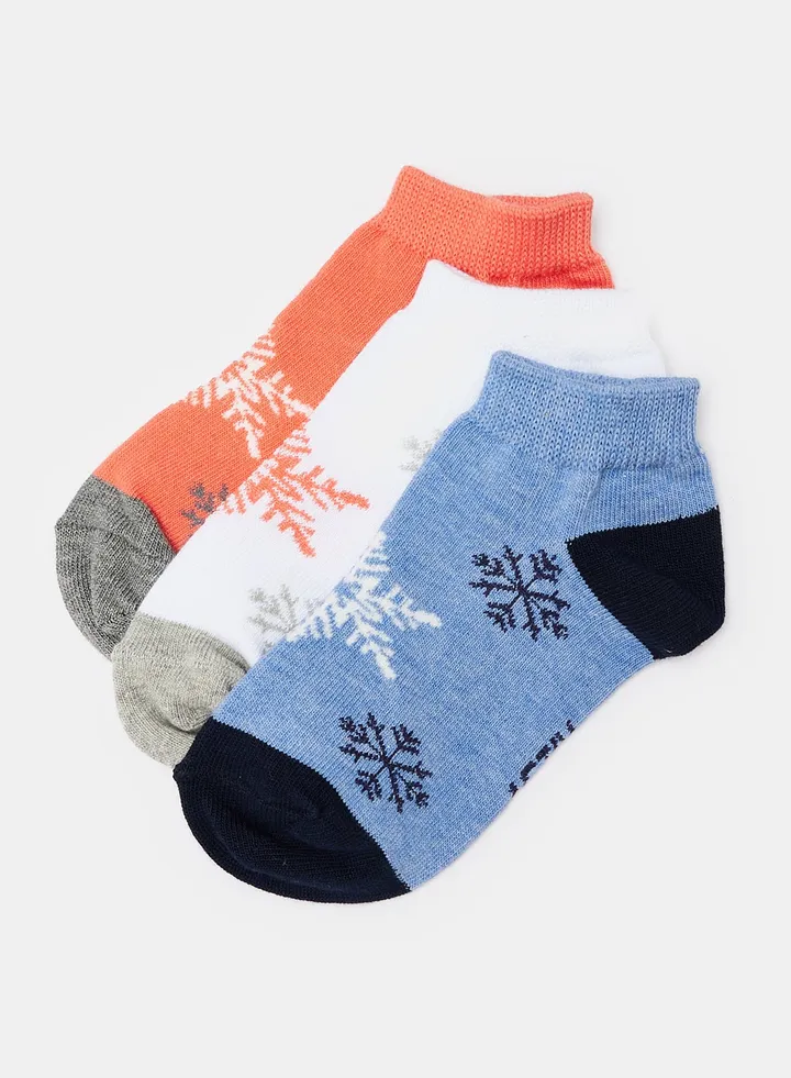 Kids Pack Ankel Socks *3