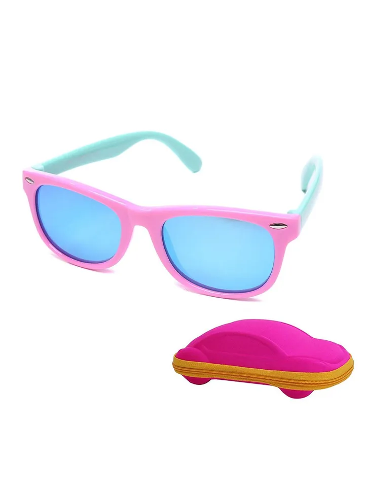 Rubber Flexible Kids Polarized Sunglasses for Baby and Children Age 3-8