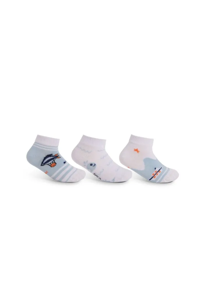 Kids Boy Sneaker Designed Pack 3