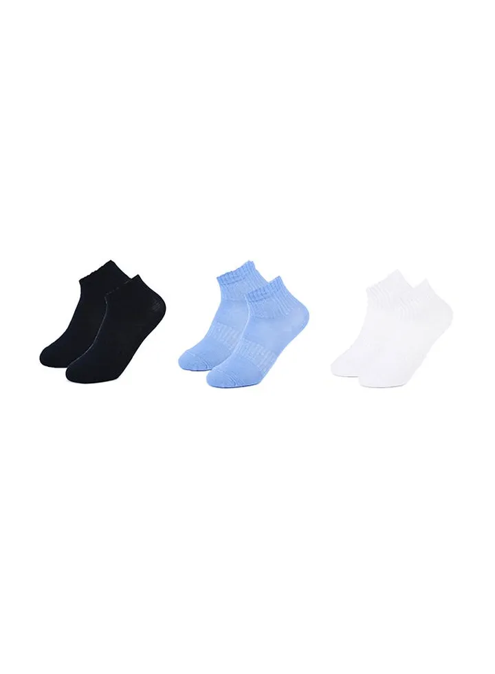 Pack Of 3 Casual Wear Socks Multicolour