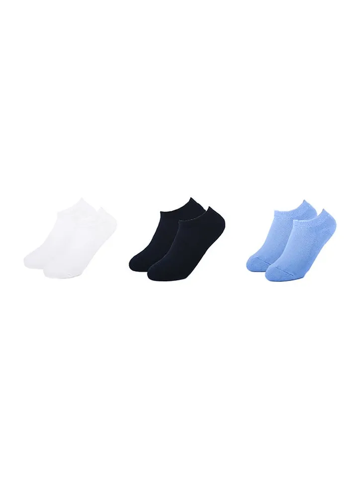Pack Of 3 Casual Wear Socks Multicolour