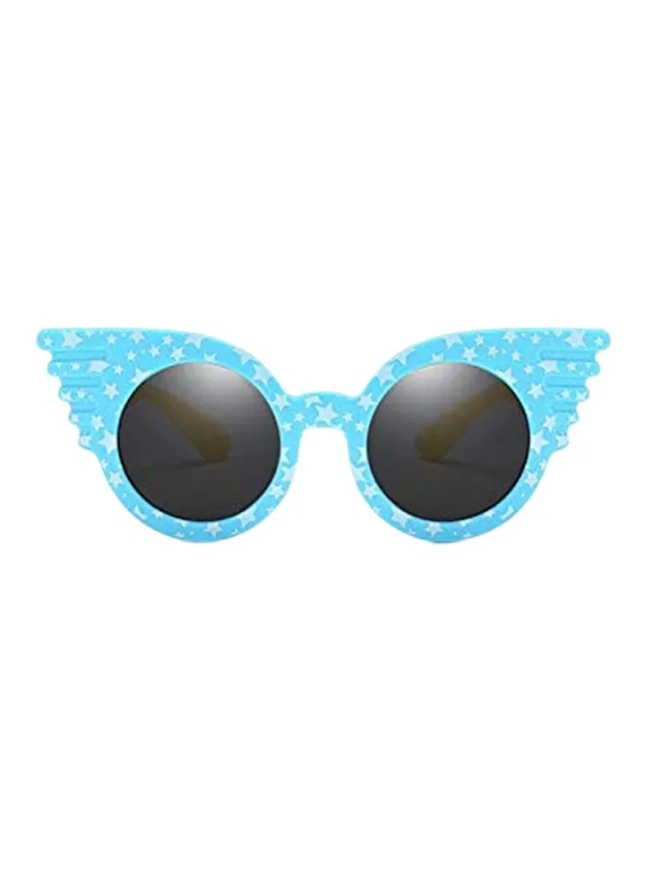 Kids' Round UV Protection Metal Sunglasses