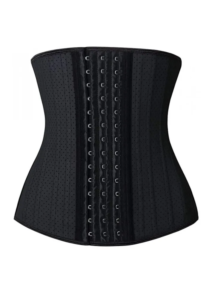 Women Cincher Slimmer Latex Corset Underbust Body Shaper XXXL