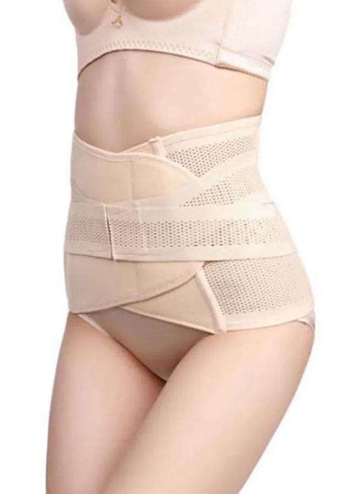 Underbust Double Boned Corset Beige
