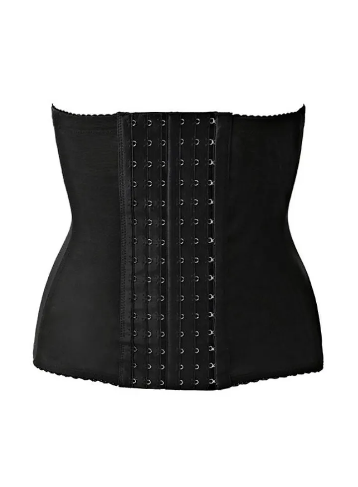 Underbust Double Boned Corset Black