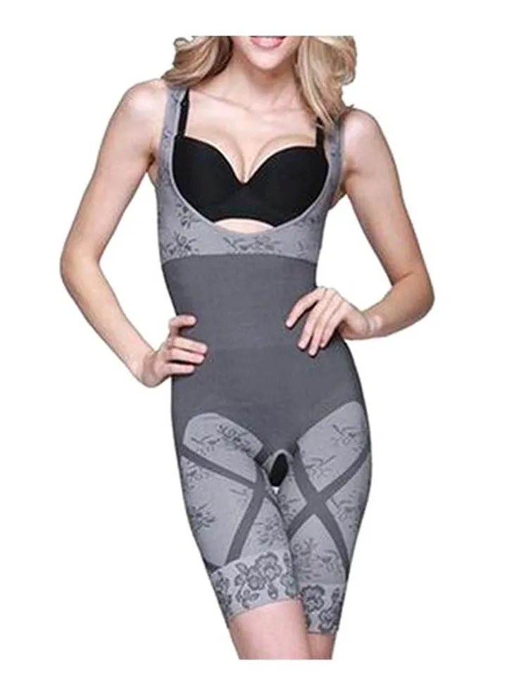 Bamboo Charcoal Slimming Corset Grey