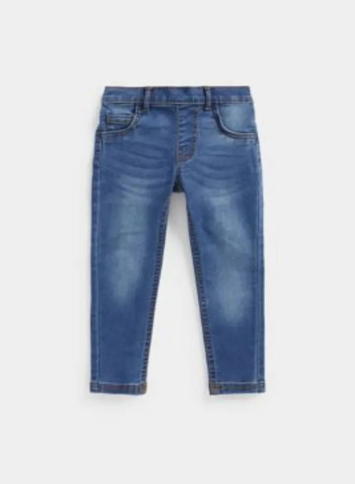 Mid Wash Jeggings