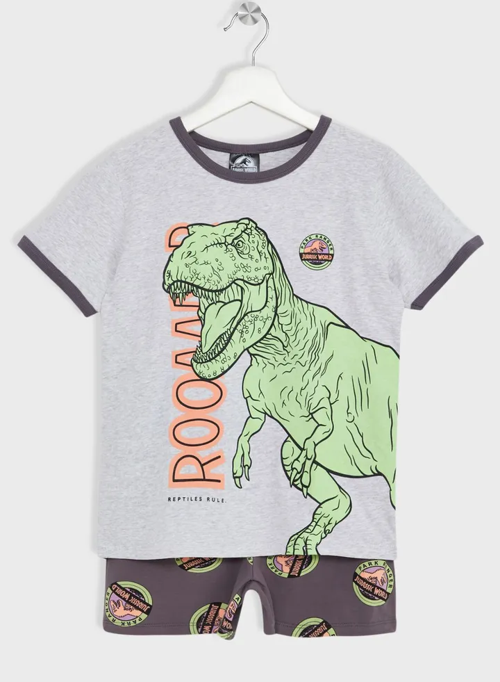 Kids Dino T-Shirt & Shorts