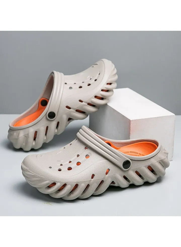 Wear Non Slip Lightweight Perforated Shoes For External Wear