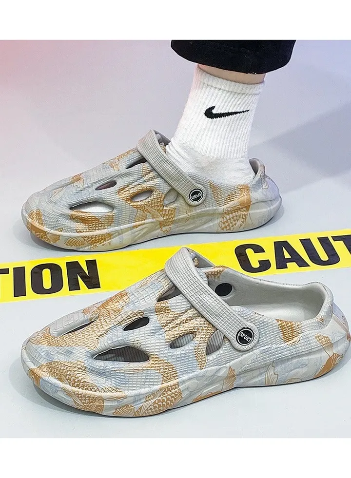 Wear Non Slip Lightweight Perforated Shoes For External Wear