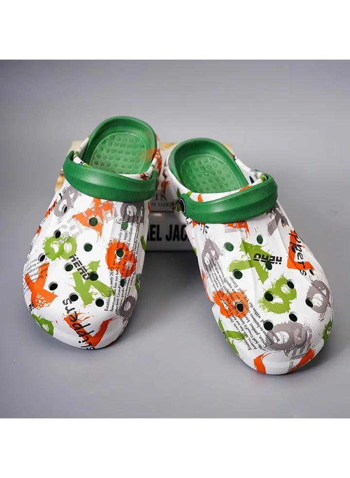 Wear Non Slip Lightweight Perforated Shoes For External Wear