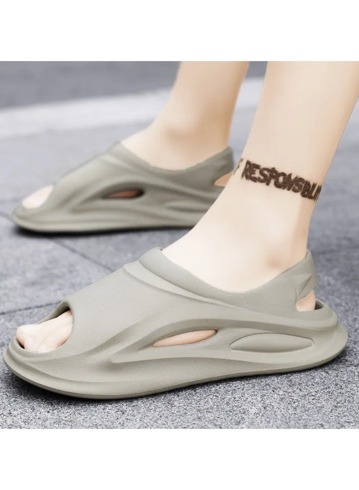 Wear Non Slip Lightweight Perforated Shoes For External Wear