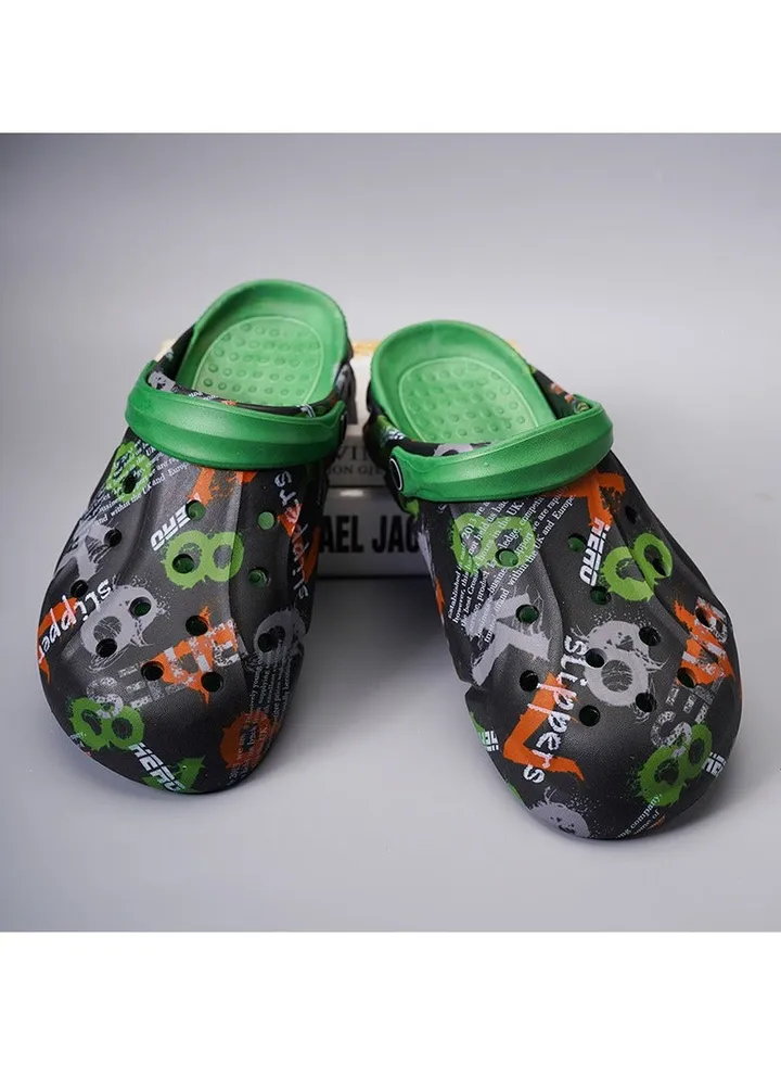 Wear Non Slip Lightweight Perforated Shoes For External Wear