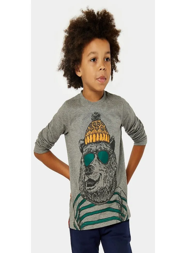 Bear Long Sleeved T Shirt