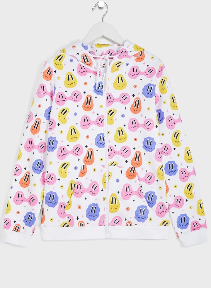 Youth Printed Hoodie