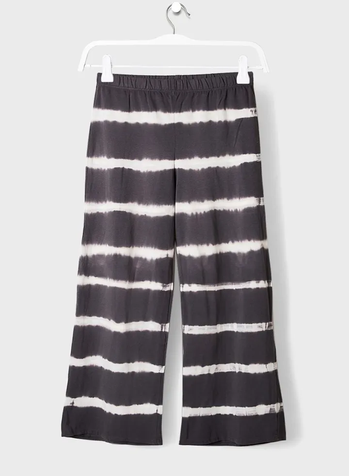 Youth Teen Tie-Dye Wide Leg Pants