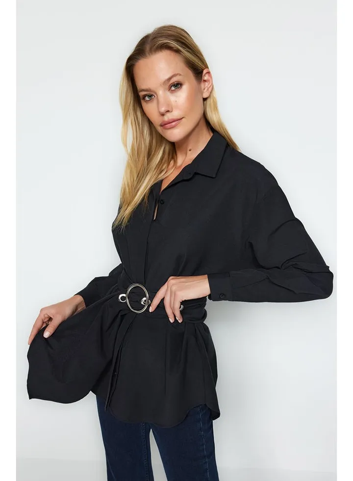 Shirt - Black - Regular fit