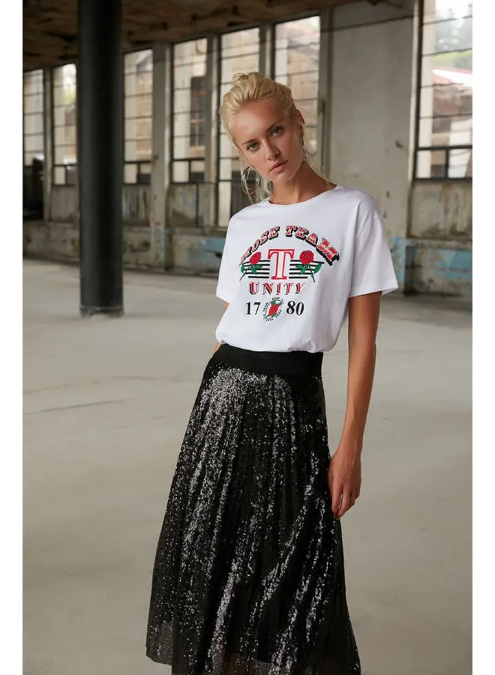 T-Shirt - White - Semi Fit
