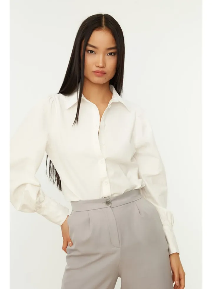 Shirt - White - Regular fit