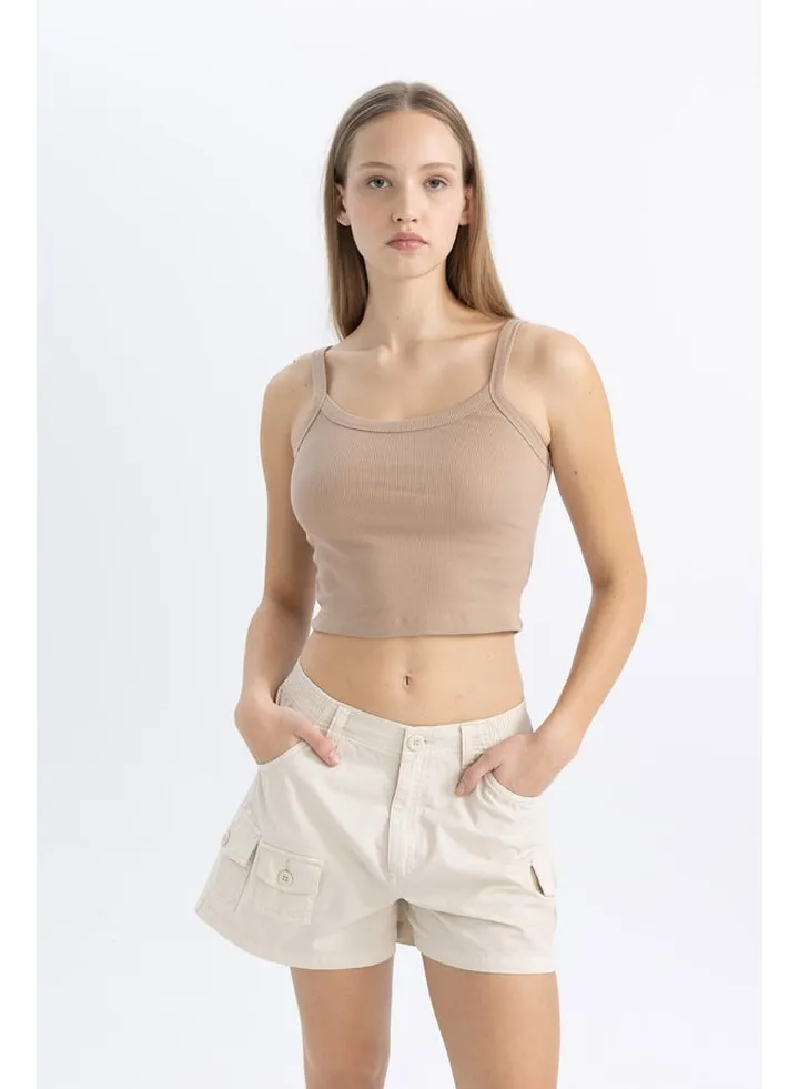 Woman Fitted Knitted Top