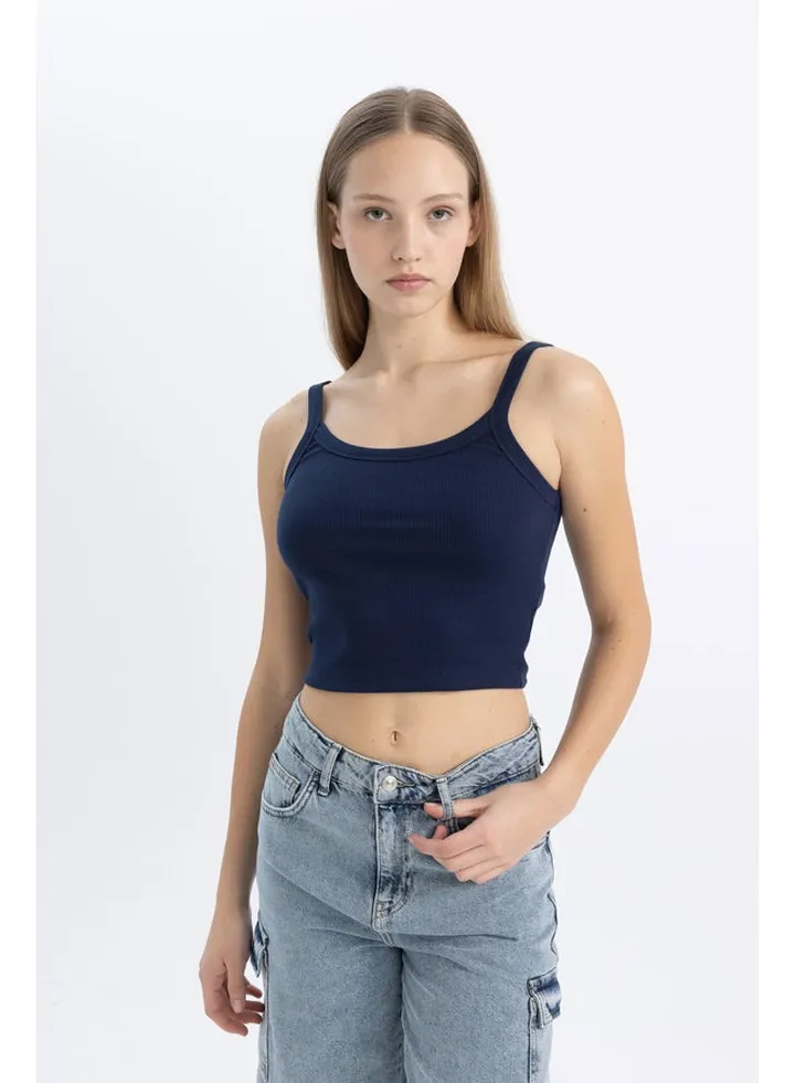 Woman Fitted Knitted Top