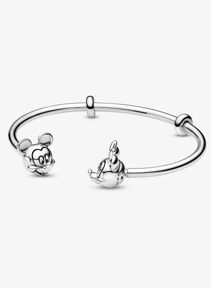 Disney series, Mickey and Minnie Pandora Moments open bracelet
