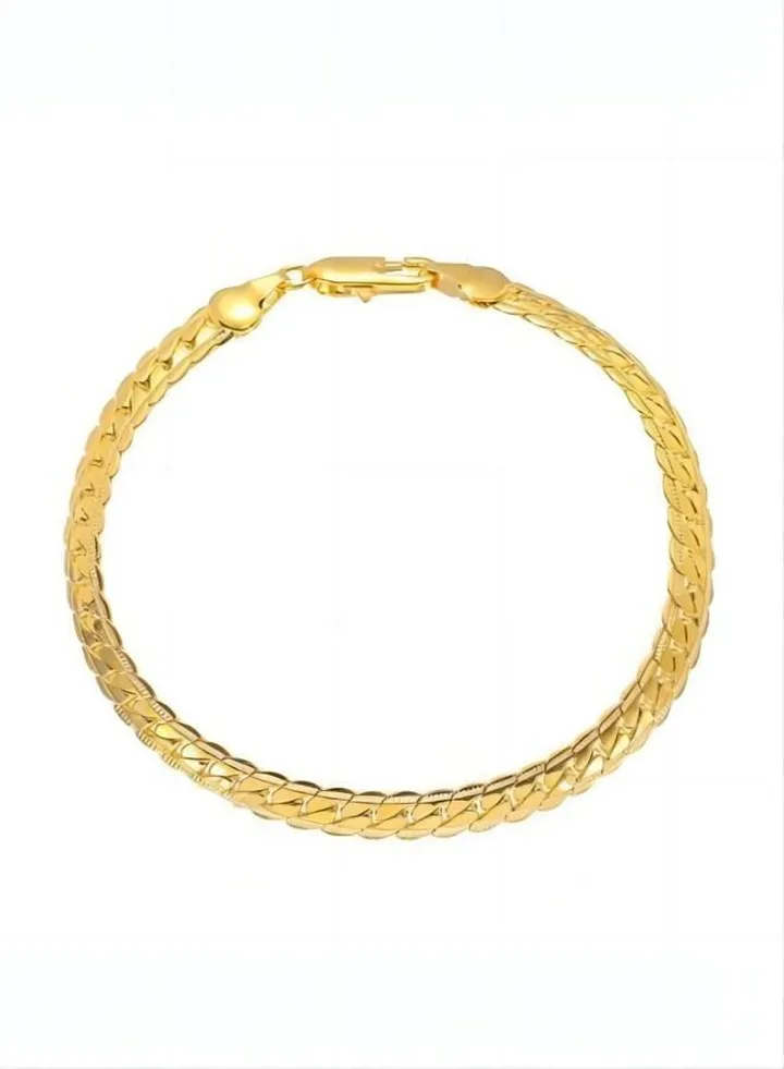 18K Gold Plated Chain Bracelet