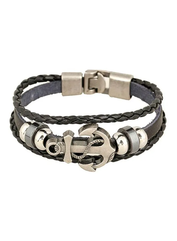 Vintage Cuff Leather Bracelet