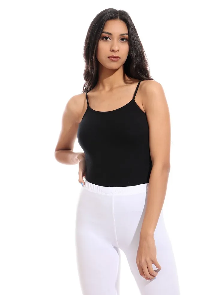 Cotton Spaghetti Sleeves Undershirt
