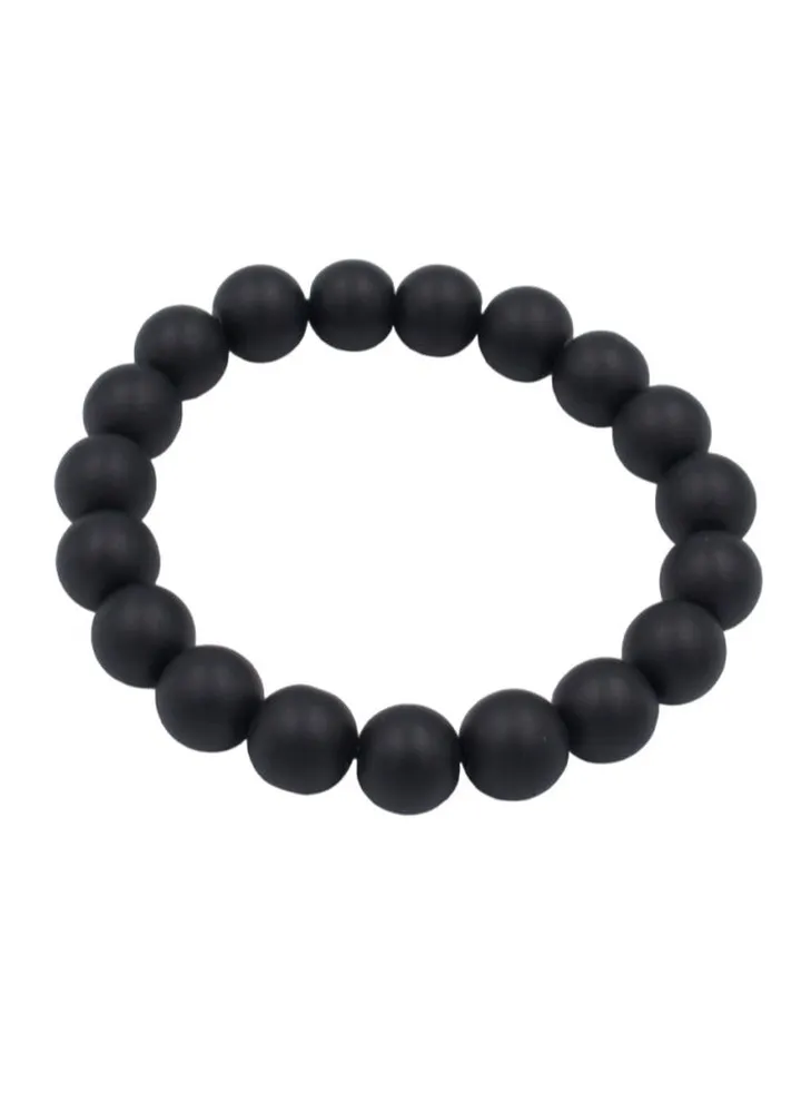 Fashion Stone Bracelet- Black